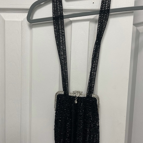 CLARA KASAVINA BEAD WOVEN EVENING HANDBAG - Picture 3 of 15